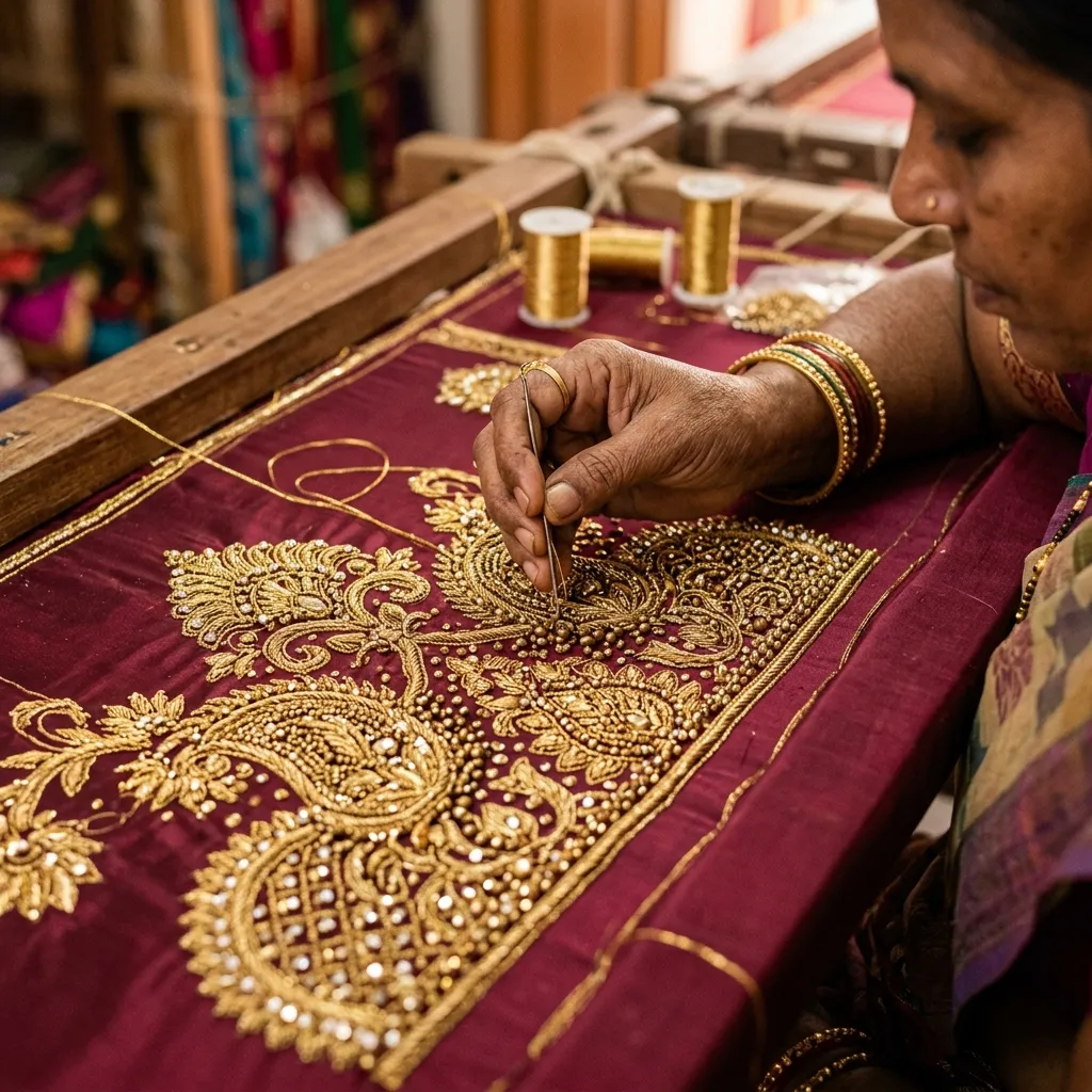 Aari work & Embroidery